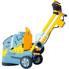 Tomahawk 10" Electric Concrete Floor Grinder 1.5HP Motor for Smoothing, Floor Prep, Coatings - Machine Horizon