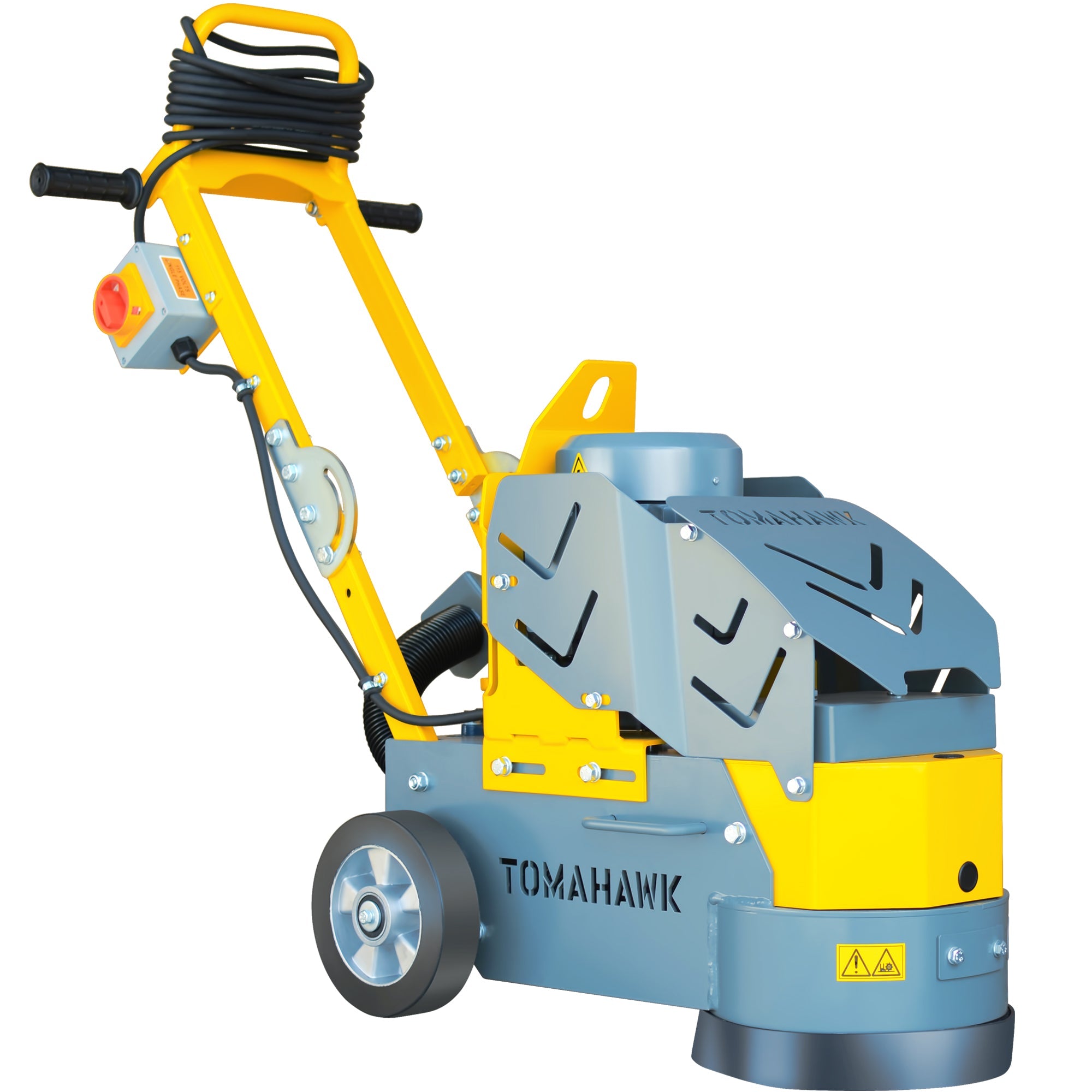 Tomahawk 10" Electric Concrete Floor Grinder 1.5HP Motor for Smoothing, Floor Prep, Coatings - Machine Horizon Tomahawk 10" Electric Concrete Floor Grinder 1.5HP Motor for Smoothing, Floor Prep, Coatings - Machine Horizon