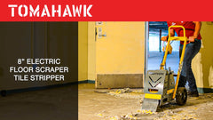 Tomahawk Electric Floor Scraper Vinyl Stripper Carpet Wood Floor Remover - Machine Horizon
