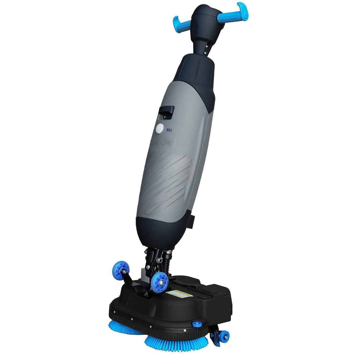 Tomahawk Electric Floor Scrubber Cleaner with 18” Power Mop Brushes Cordless 36V Battery Powered - Machine Horizon