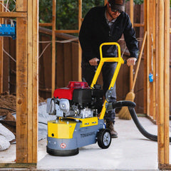 Tomahawk 10" Honda Concrete Floor Grinder 10HP GXV390 Motor for Smoothing, Floor Prep, Coatings