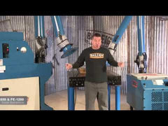 Baileigh FE-850; 110V 1.5HP Weld Fume Extractor w/ 6" x 10' Round Hood Arm & HEPA Filter 1017591
