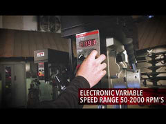 Jet JDPE-20EVS-PDF 20 in. EVS Drill Press with Power Downfeed 1-1/2HP, 115V, Single Phase 354250