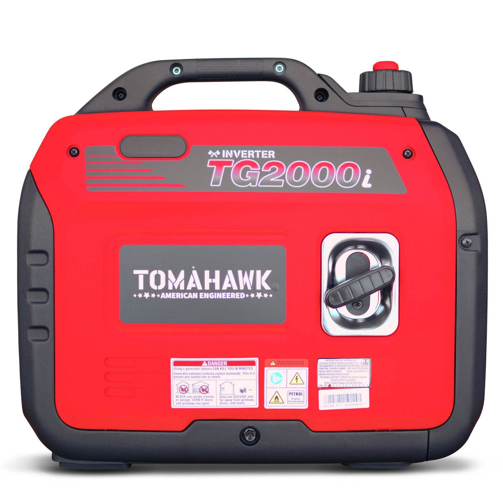 Tomahawk 2000 Watt Inverter Generator Super Quiet Portable Gas Power Professional Use - Machine Horizon