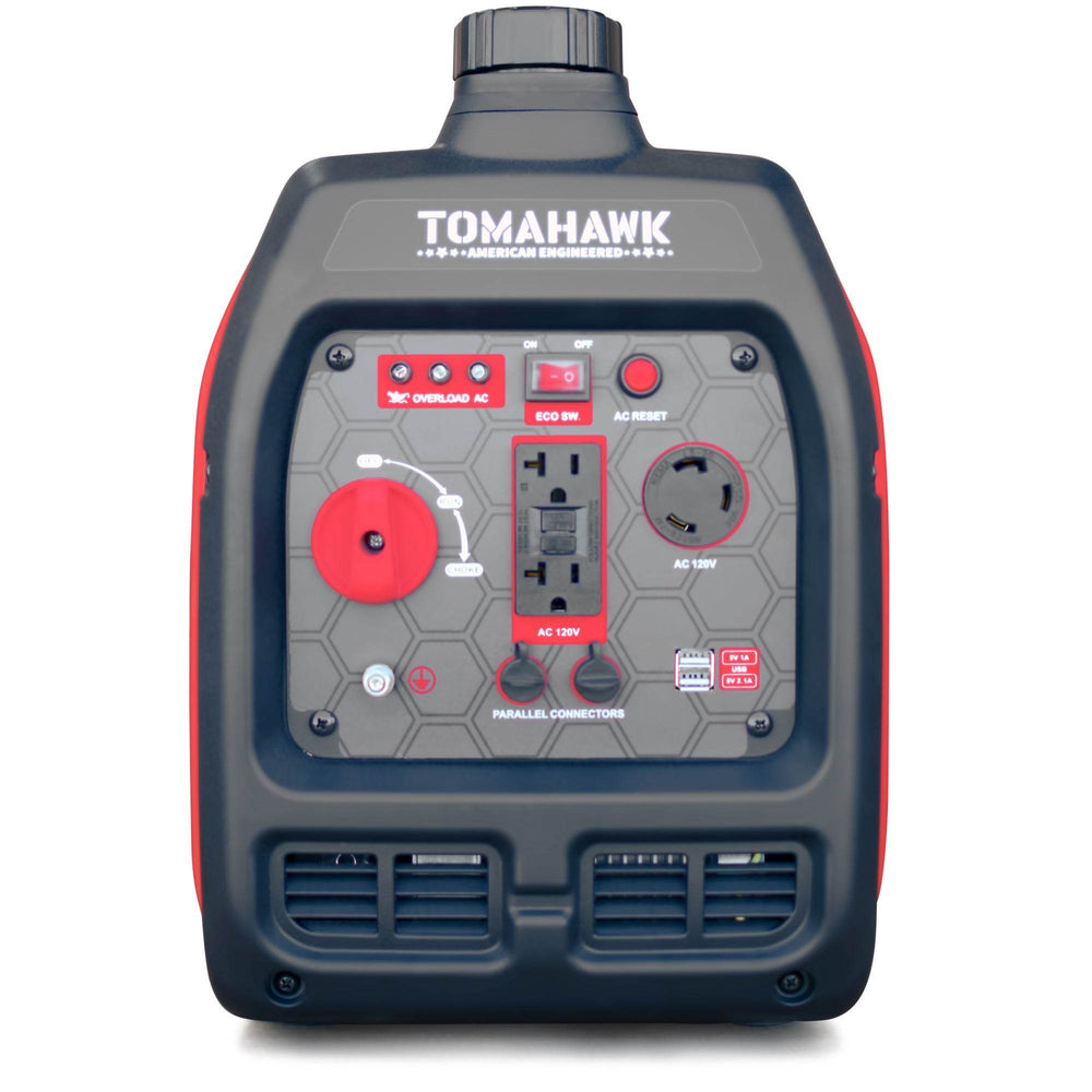 Tomahawk 3000 Watt Inverter Generator Super Quiet Portable Gas Power Professional Use - Machine Horizon