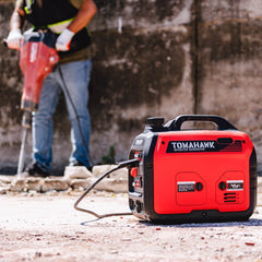 Tomahawk 3000 Watt Inverter Generator Super Quiet Portable Gas Power Professional Use - Machine Horizon