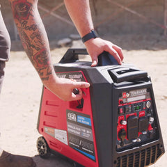Tomahawk 4500 Watt Inverter Generator Electronic Fuel Injection EFI Super Quiet Portable Gas Power Professional Use - Machine Horizon