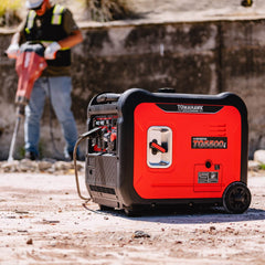 Tomahawk 5500 Watt Inverter Generator Super Quiet Portable Gas Power Professional Use - Machine Horizon