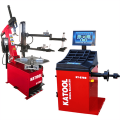 Katool KT-T850 Tire Changer & KT-B760 Wheel Balancer Combo