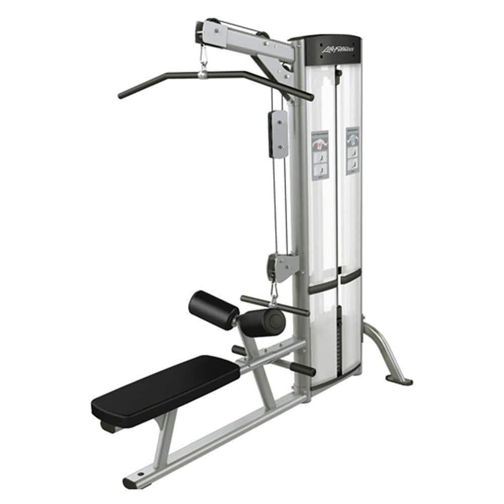 Life Fitness Optima Lat Pull / Low Row Combo - White - NEW - Machine Horizon Life Fitness Optima Lat Pull / Low Row Combo - White - NEW - Machine Horizon