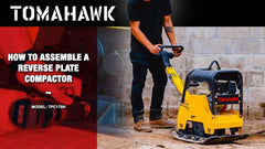 Tomahawk 6.5 HP Honda Reverse Hydraulic Plate Compactor for Asphalt, Aggregate, Cohesive Soil Compaction - Machine Horizon