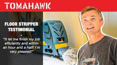 Tomahawk Electric Floor Scraper Vinyl Stripper Carpet Wood Floor Remover - Machine Horizon