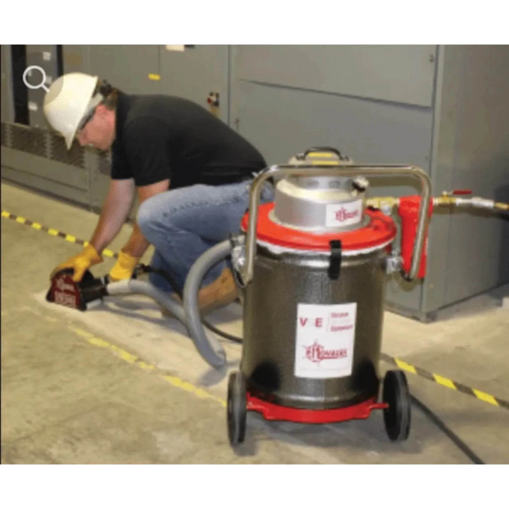 Novatek 15 Gal Steel Air Floor Vacuum - Machine Horizon Novatek 15 Gal Steel Air Floor Vacuum - Machine Horizon