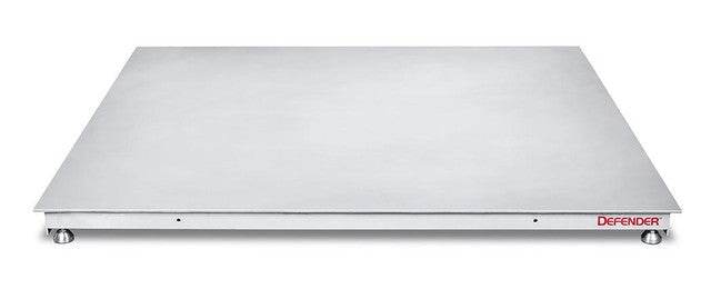 Ohaus i-DF2500C1X Defender 3000 Washdown Floor Scale Platform, 2500 lb, 5' x 5', NTEP - Machine Horizon