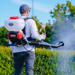 Tomahawk 4 Gal Battery Powered Backpack Mosquito Fogger Sprayer 36V for Pest Control Ticks, Fleas, Flies, and Mosquitoes - Machine Horizon