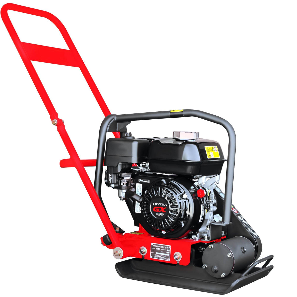 Tomahawk 5.5 HP Honda Vibratory Plate Compactor for Soil Compaction Tamper 3 Year Warranty - Machine Horizon