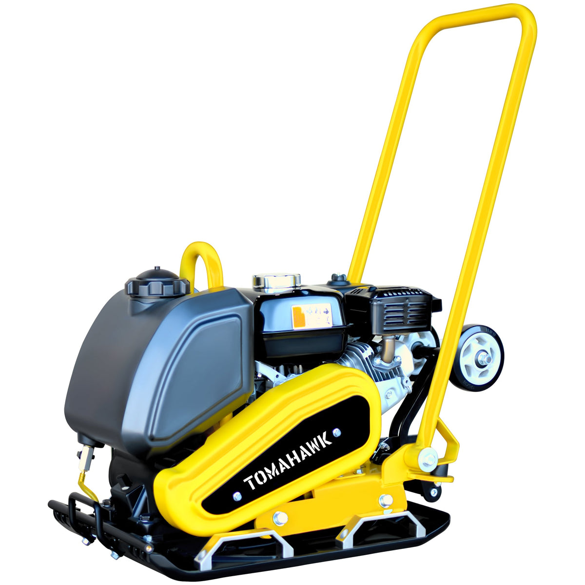 Tomahawk 5.5 HP Honda Vibratory Plate Compactor 23x17" for Soil Asphalt Paver Compaction - Machine Horizon