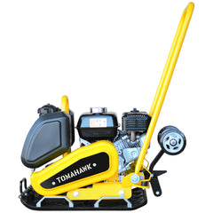 Tomahawk 5.5 HP Honda Vibratory Plate Compactor 23x17" for Soil Asphalt Paver Compaction - Machine Horizon