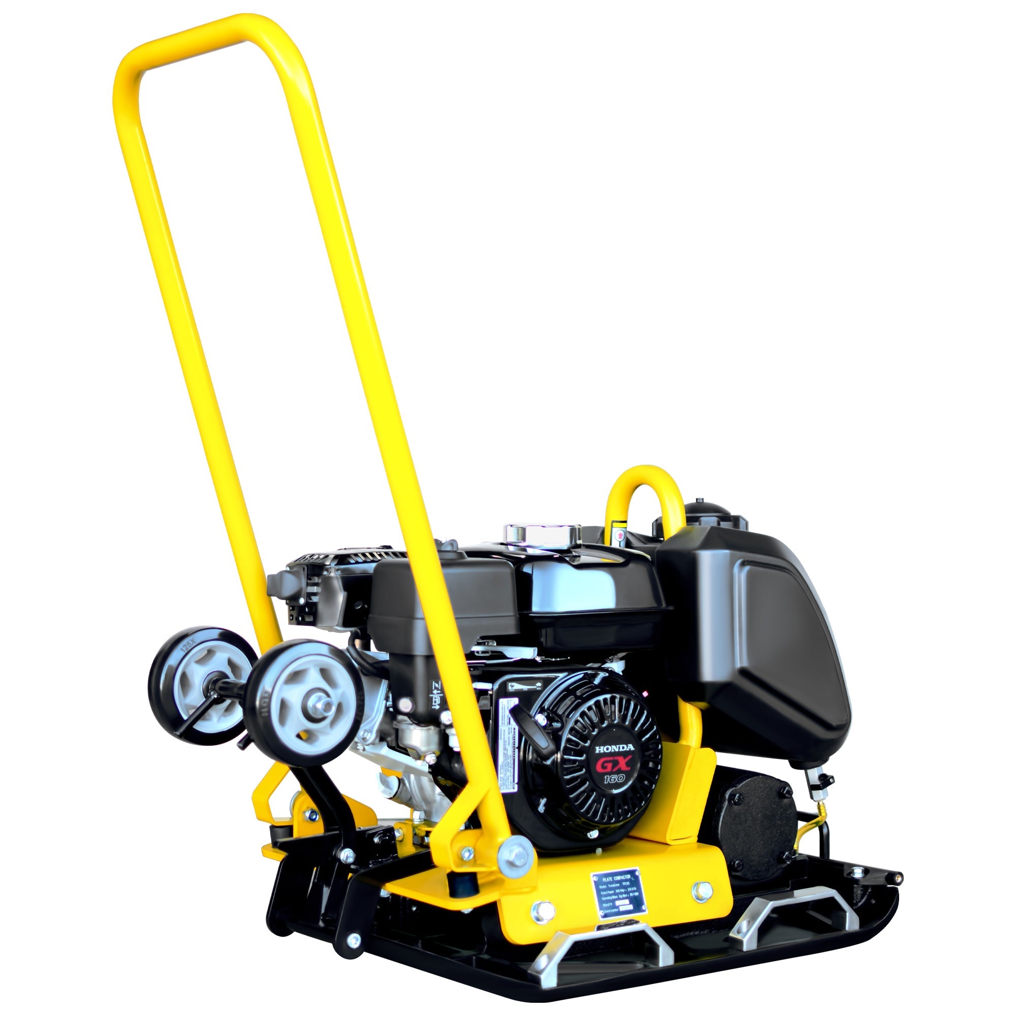 Tomahawk 5.5 HP Honda Vibratory Plate Compactor 23x17" for Soil Asphalt Paver Compaction - Machine Horizon Tomahawk 5.5 HP Honda Vibratory Plate Compactor 23x17" for Soil Asphalt Paver Compaction - Machine Horizon