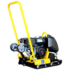 Tomahawk 5.5 HP Honda Vibratory Plate Compactor 23x17" for Soil Asphalt Paver Compaction - Machine Horizon