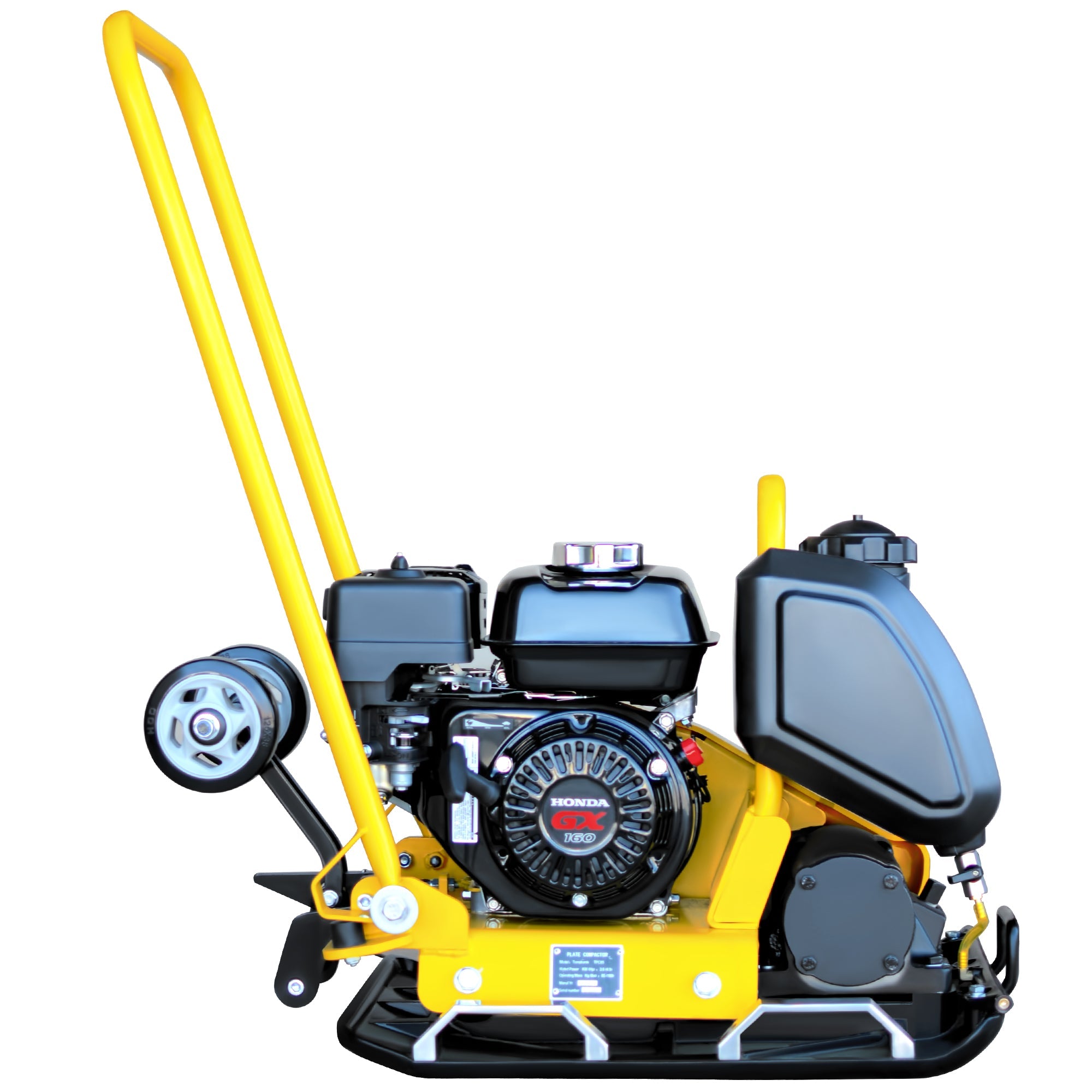 Tomahawk 5.5 HP Honda Vibratory Plate Compactor 23x17" for Soil Asphalt Paver Compaction - Machine Horizon Tomahawk 5.5 HP Honda Vibratory Plate Compactor 23x17" for Soil Asphalt Paver Compaction - Machine Horizon