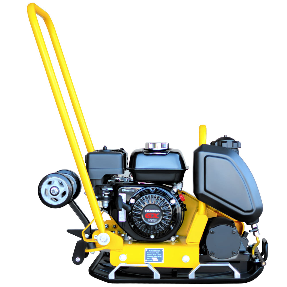 Tomahawk 5.5 HP Honda Vibratory Plate Compactor 23x17" for Soil Asphalt Paver Compaction - Machine Horizon