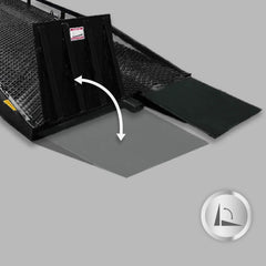 18,000 lb. Capacity Portable Loading Dock Ramps Yard Ramp