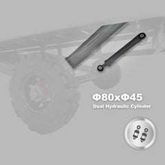 18,000 lb. Capacity Portable Loading Dock Ramps Yard Ramp