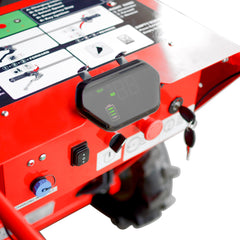Tomahawk 30" Concrete Power Buggy Electric Battery Mini Dumper 660-lb. Bucket Capacity - Machine Horizon