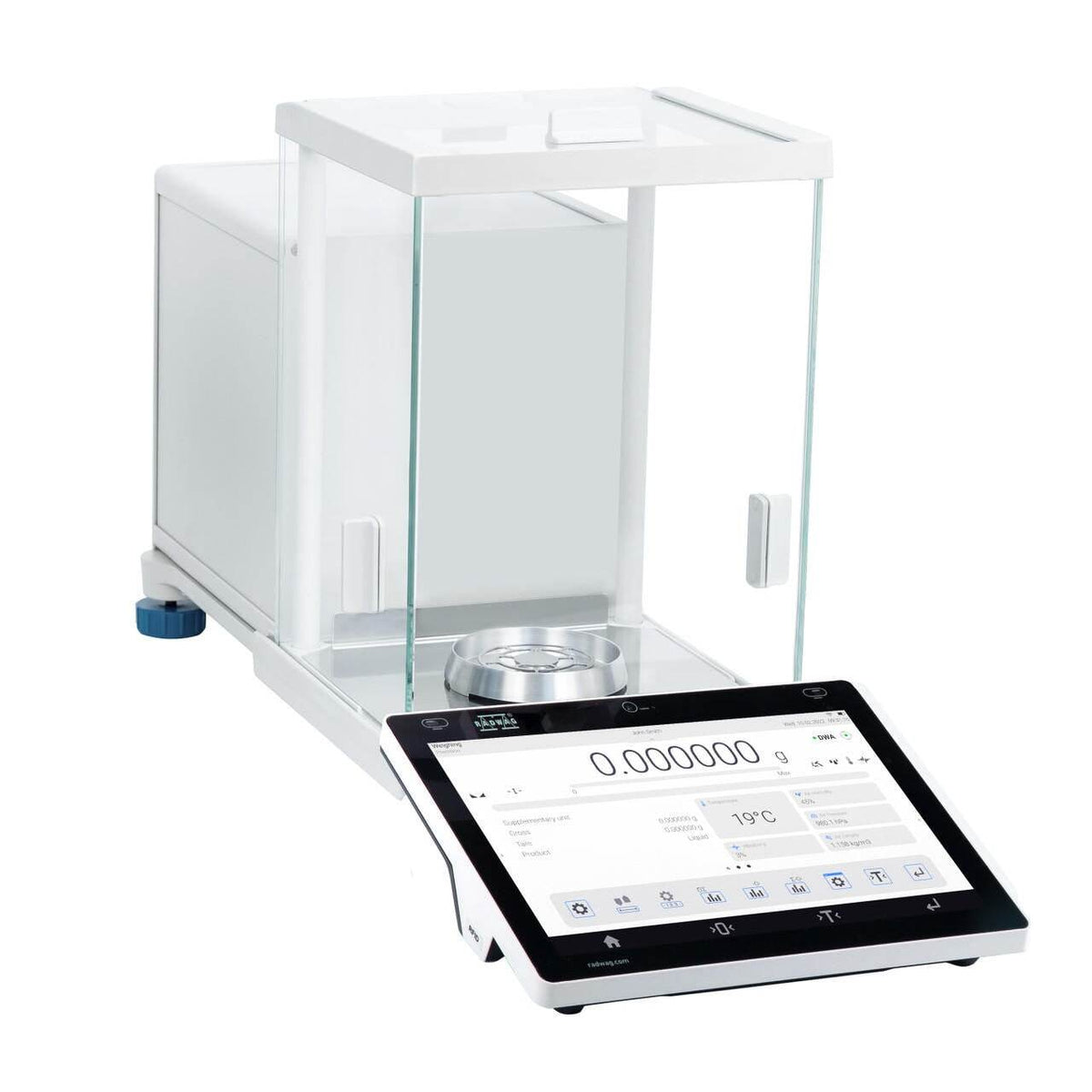 Radwag XA 21.5Y.M.A Ellipsis Series Microbalance, 21 g x 0.000001 g - Machine Horizon