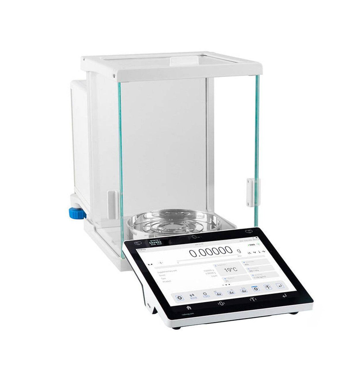 Radwag XA 82/220.5Y.A Ellipsis 5Y Series Analytical Balance, 82/220 g x 0.01 / 0.1 mg - Machine Horizon