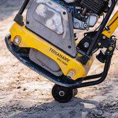 Tomahawk 5.5 HP Honda Reverse Plate Compactor 19x14 Plate for Asphalt, Aggregate, Cohesive Soil Compaction - Machine Horizon