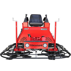Tomahawk 8 Foot Ride-On Concrete Power Trowel with 35HP Vanguard Engine
