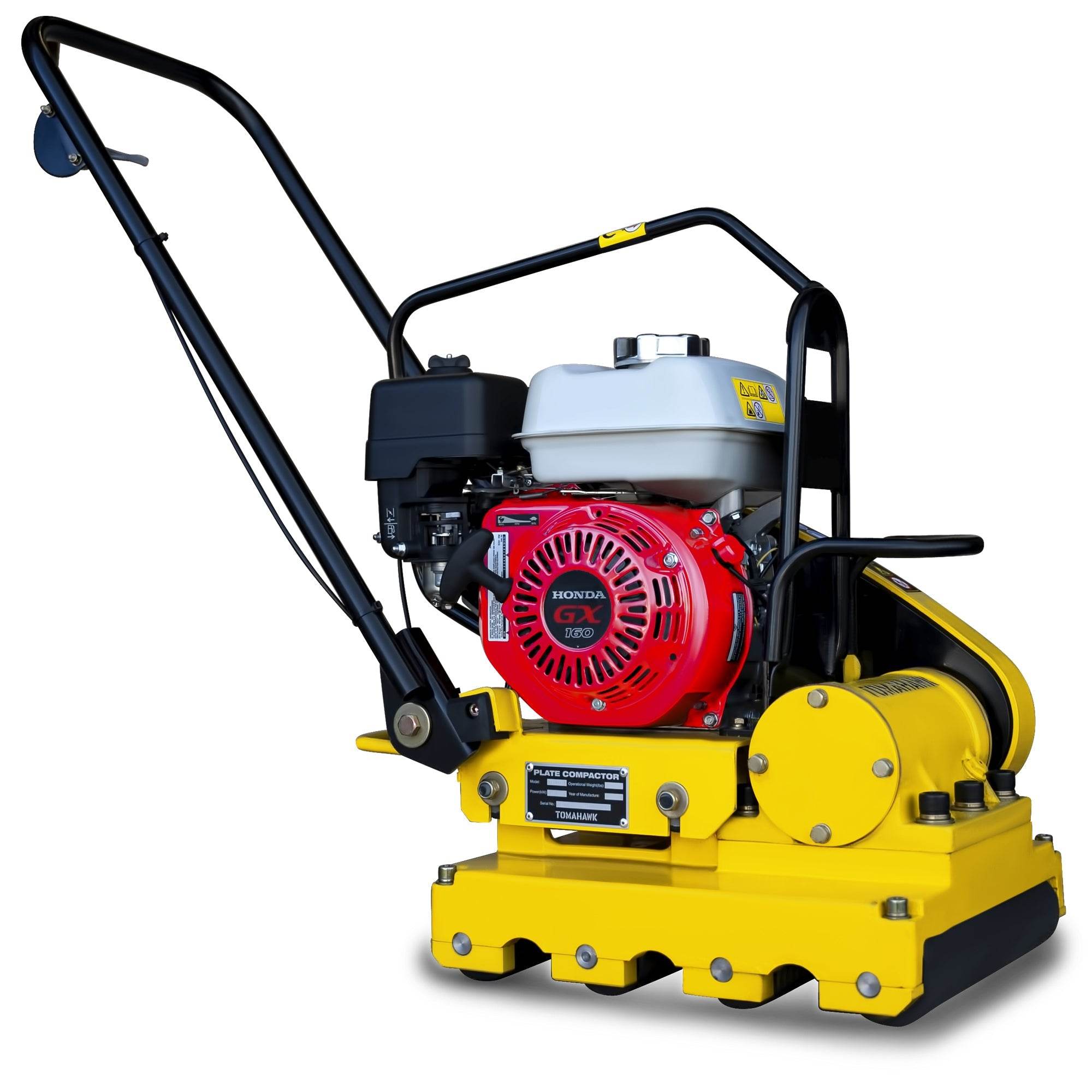 Tomahawk 5.5 HP Honda Paver Roller Compactor 17x12 for Pavers, Bricks, Stone, Sand Compaction - Machine Horizon Tomahawk 5.5 HP Honda Paver Roller Compactor 17x12 for Pavers, Bricks, Stone, Sand Compaction - Machine Horizon