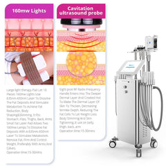 Shape Tactics 160mW Lipo Laser & Cavitation Cooling Contouring System - Machine Horizon