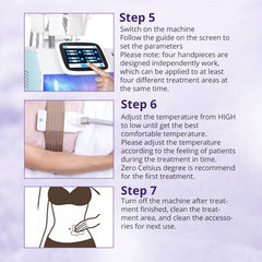 Shape Tactics 4-Pad Cryolipolysis Cold Contouring System - Machine Horizon