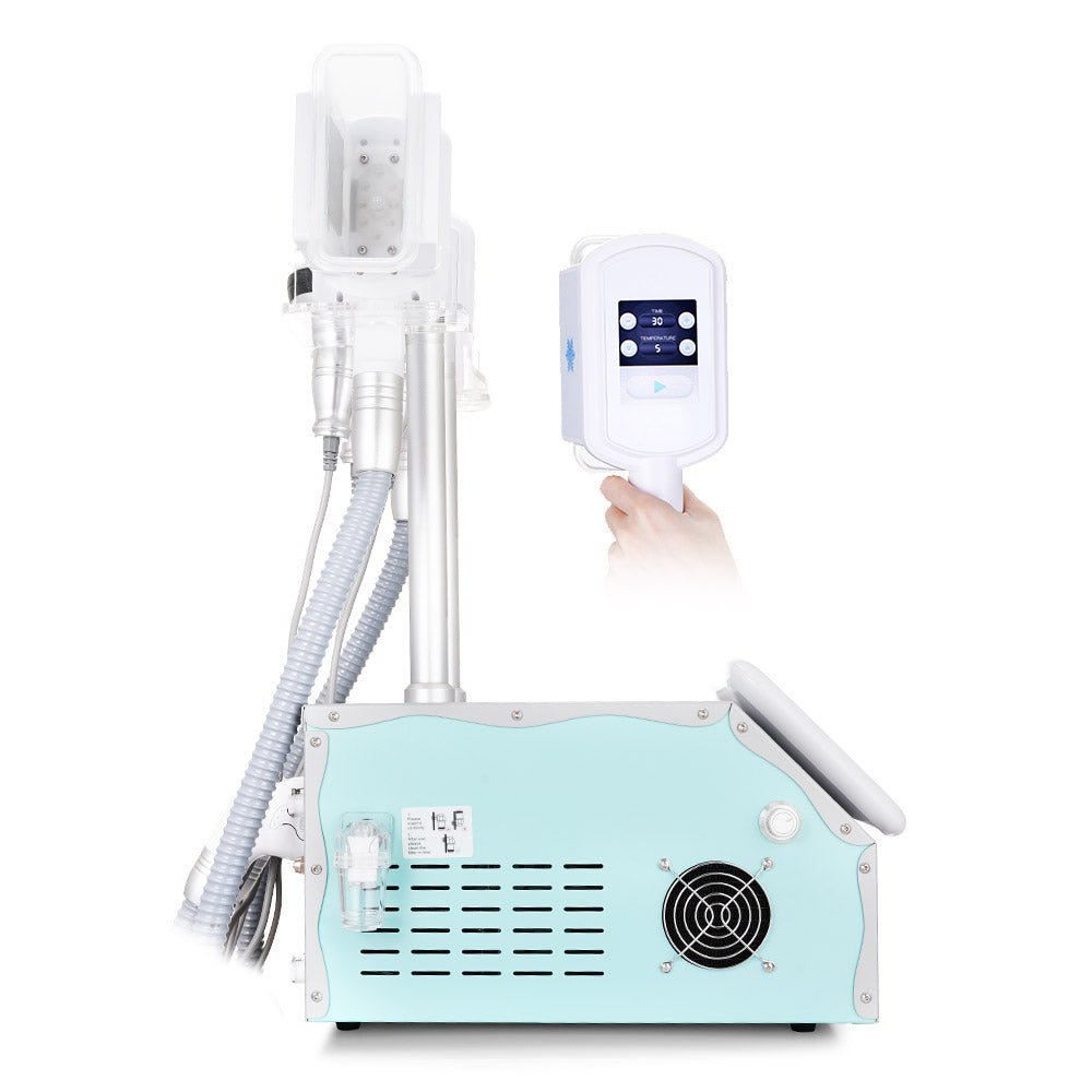 Shape Tactics 5-in-1 RF Cavitation Double-Handle Cryolipolysis Cooling System Shape Tactics 5-in-1 RF Cavitation Double-Handle Cryolipolysis Cooling System