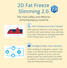 Shape Tactics 5-in-1 RF Cavitation Double-Handle Cryolipolysis Cooling System