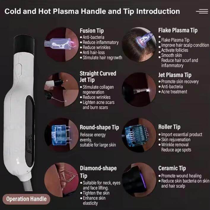 Shape Tactics 8-in-1 Hot & Cold Fusion Plasma Facial Beauty System - Machine Horizon