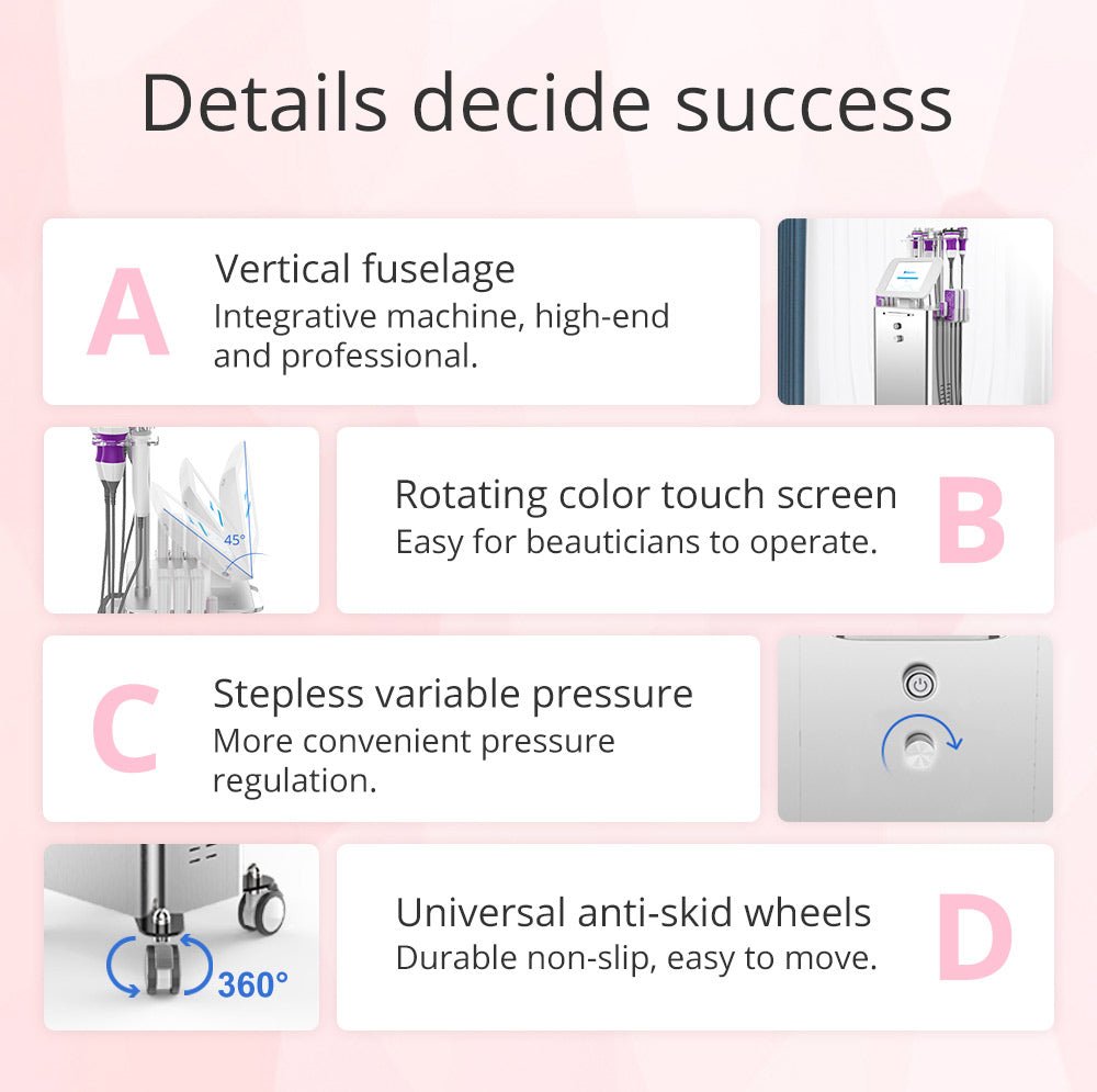 Shape Tactics 9-in-1 Unoisetion Cavitation RF Vacuum Bio Photon System Shape Tactics 9-in-1 Unoisetion Cavitation RF Vacuum Bio Photon System