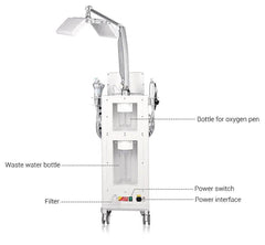 Shape Tactics 14-in-1 Hydro Dermabrasion and LED Light Therapy System - Machine Horizon