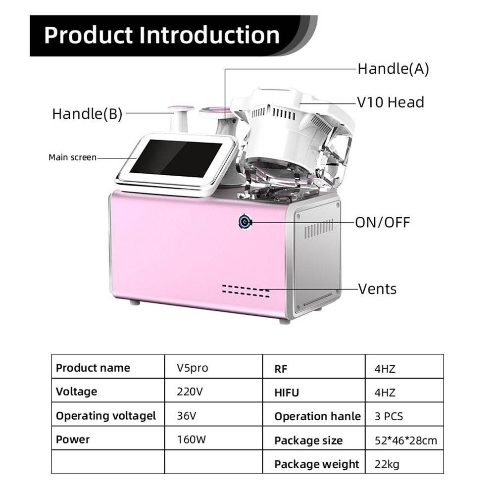 Shape Tactics Advanced 4D Ultrasound 40K Cavitation System - Machine Horizon