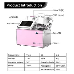 Shape Tactics Advanced 4D Ultrasound 40K Cavitation System - Machine Horizon