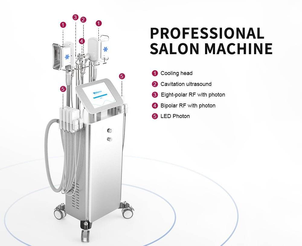 Shape Tactics Dual-Handle Cooling Cavitation & RF Contouring System - Machine Horizon
