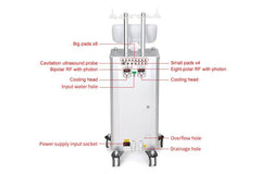 Shape Tactics Dual-Handle Cooling Cavitation & RF Contouring System - Machine Horizon
