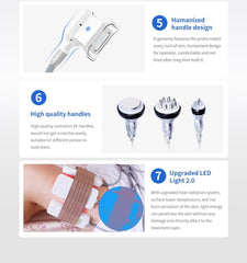 Shape Tactics Dual-Handle Cooling Cavitation & RF Contouring System - Machine Horizon