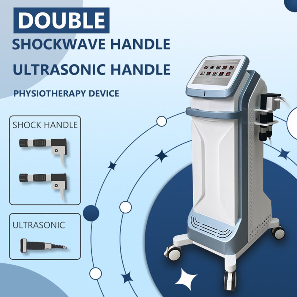 Shape Tactics 2-in-1 Standing Shockwave & Ultrasound Therapy System Shape Tactics 2-in-1 Standing Shockwave & Ultrasound Therapy System