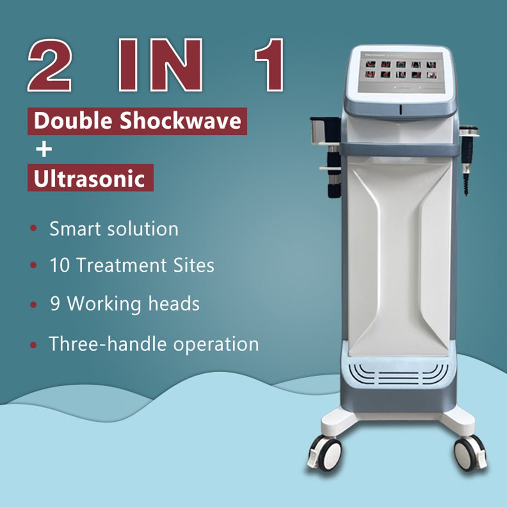 Shape Tactics 2-in-1 Standing Shockwave & Ultrasound Therapy System Shape Tactics 2-in-1 Standing Shockwave & Ultrasound Therapy System