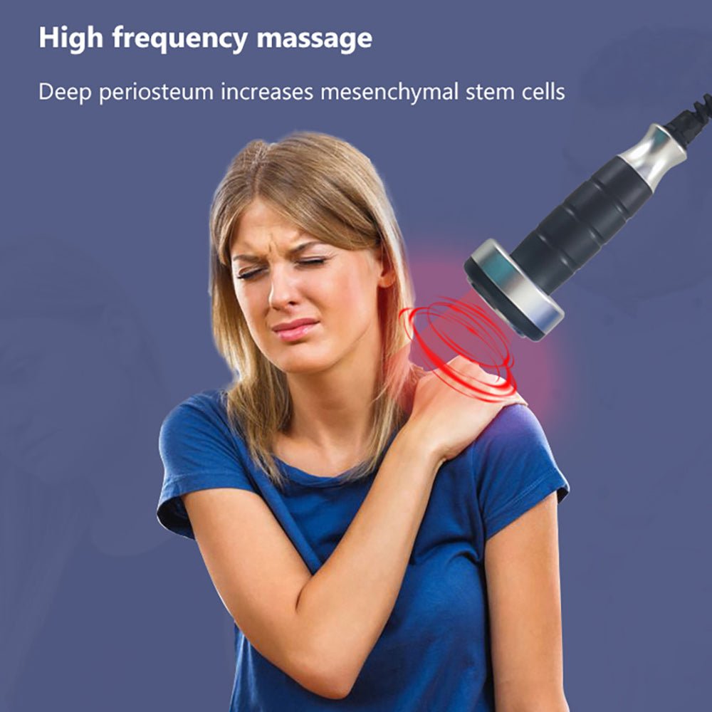 Shape Tactics 2-in-1 Standing Shockwave & Ultrasound Therapy System Shape Tactics 2-in-1 Standing Shockwave & Ultrasound Therapy System