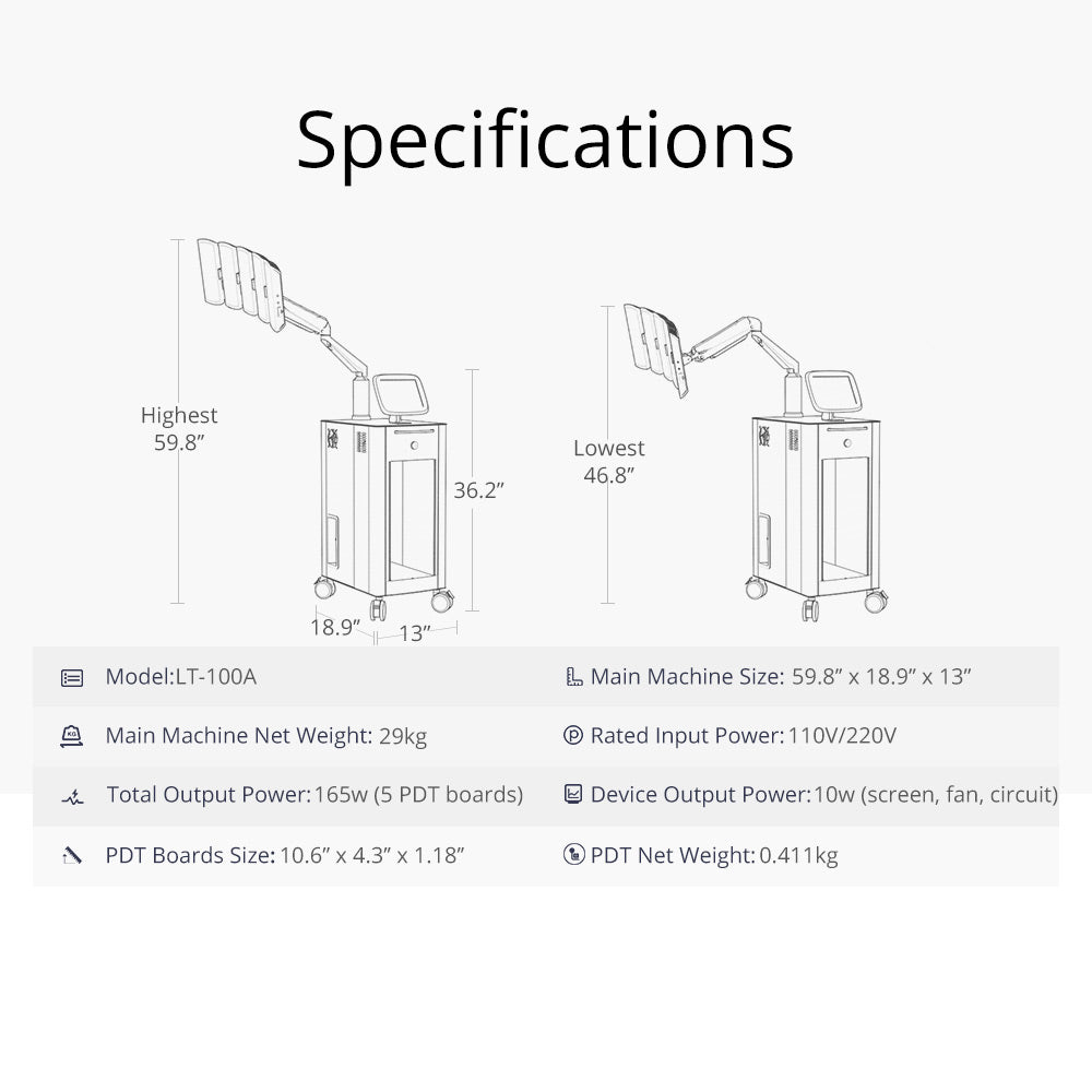 Shape Tactics PDT 408 LED Light Therapy System Shape Tactics PDT 408 LED Light Therapy System